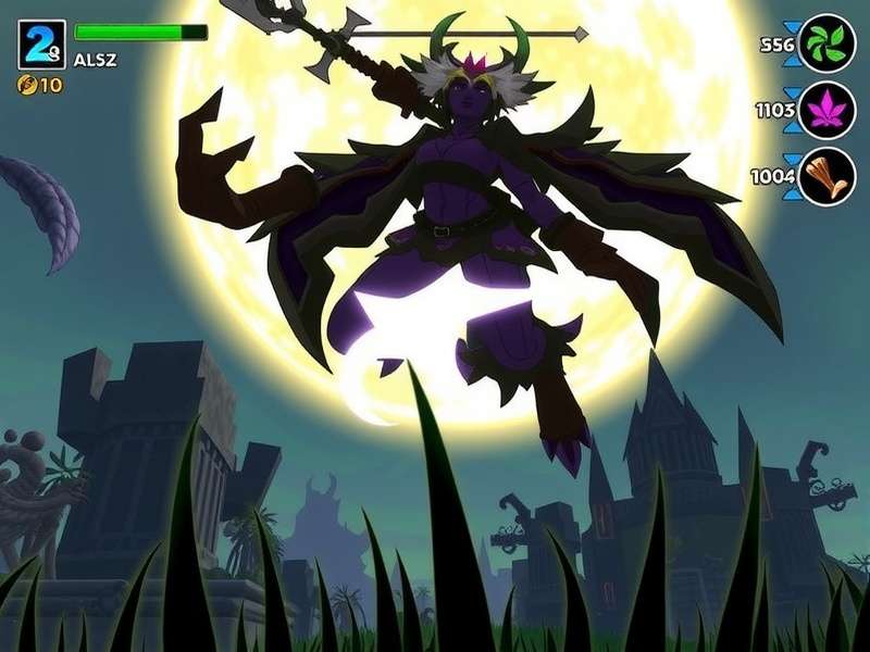 Fennel Warlock Moon Guardian Game Screenshot